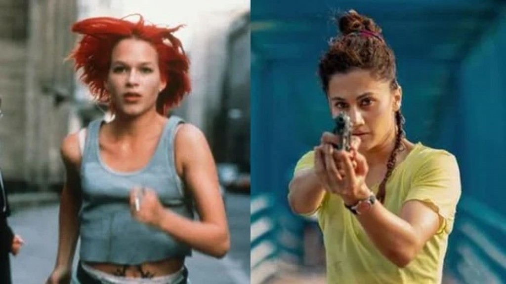 Loop Lapeta ge bathalaa Taapsee ah Run Lola Run ge bathalaa Franka ge haassa message eh