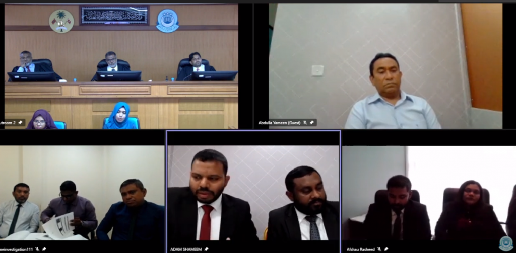 Fuluhun negi banner akee amilla mudhaleh, amilla geygai hiyaalu faalhukurun mana eh nukureveyne: Raees Yameen