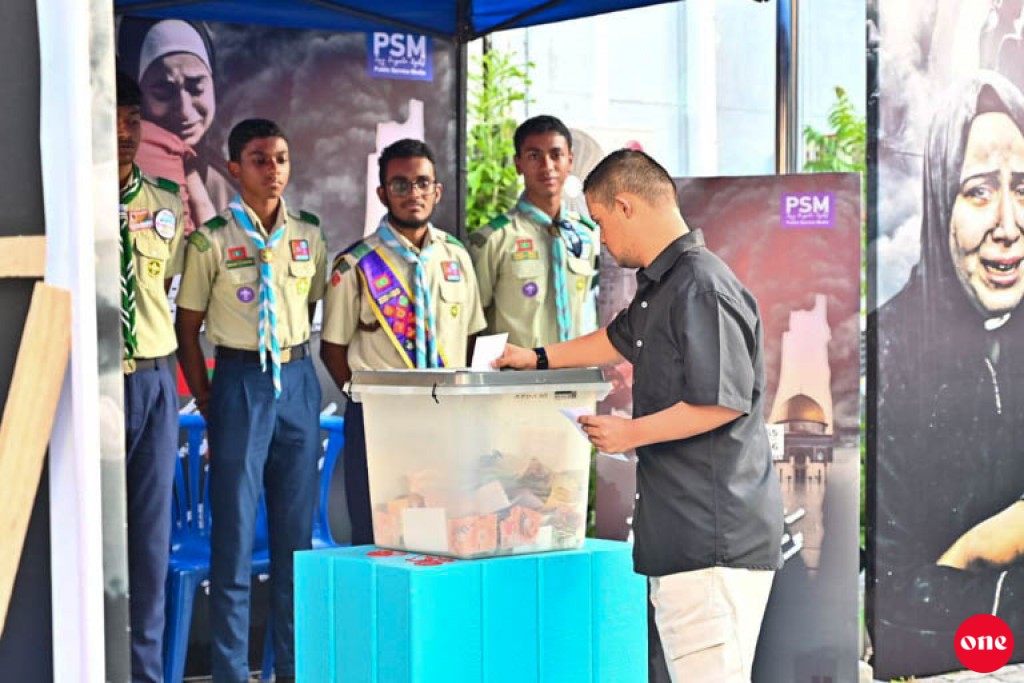 Raajjein Palestine ah 1.9 million dollaruge ehee eh dhenee