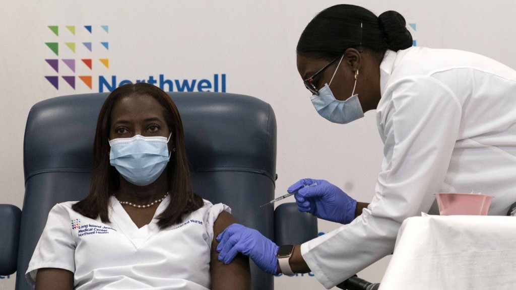 First COVID-19 Vaccine Is Given in New York