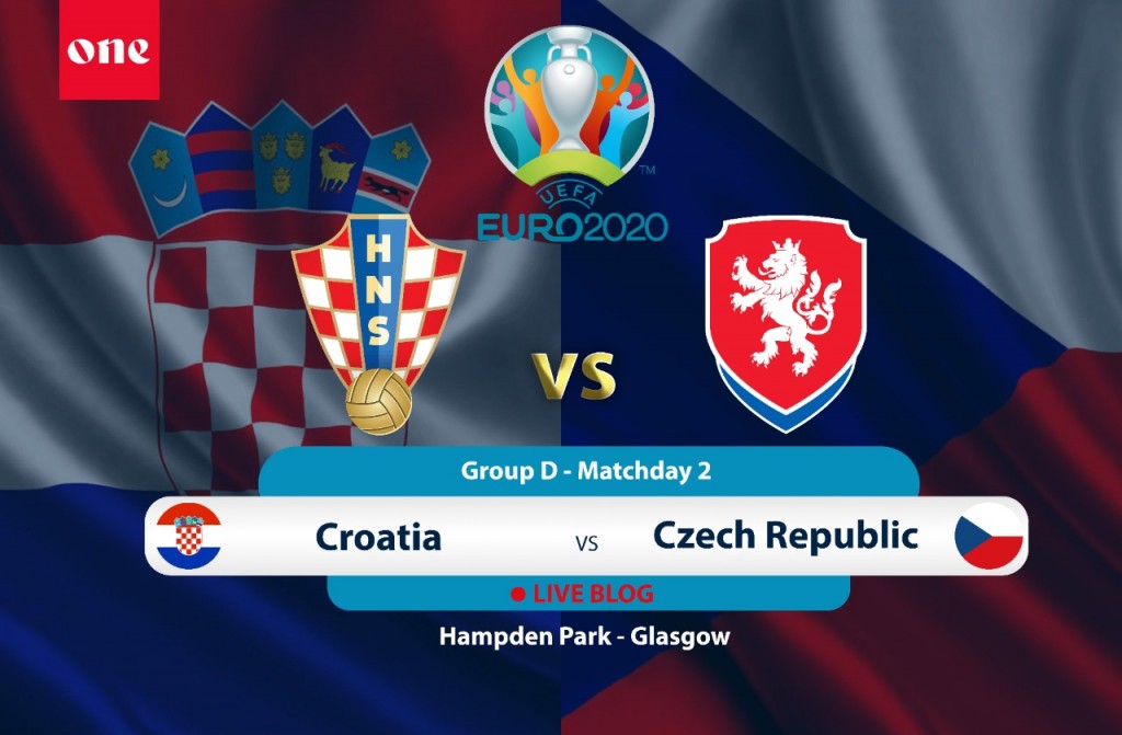 EURO 2020: Croatia 1-1 Czech Republic
