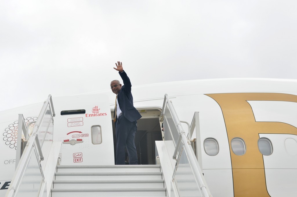 Dubai ah kurevvi dhathurufulhu ninmavaalevvumah fahu Raees Solih Raajje vadaigenfi