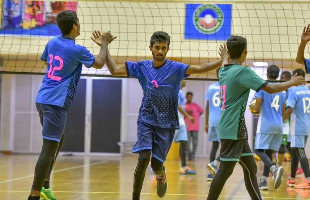 Volley ah shauguverivaa kudhinnah ''My Hulhumale' volleyball camp