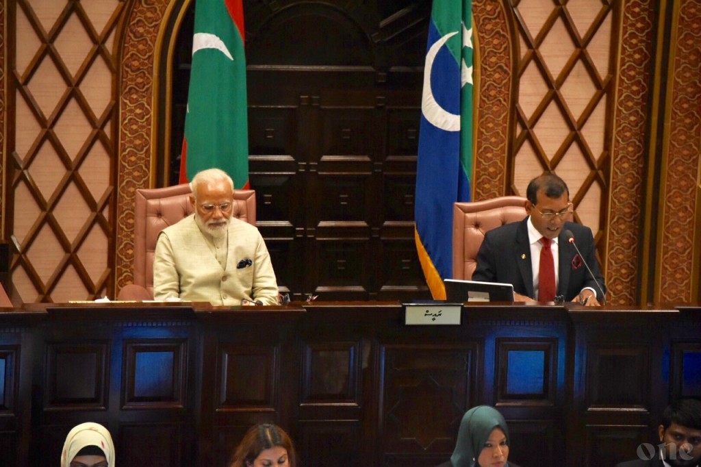 India has never infringed on our rights for self-determination: Nasheed