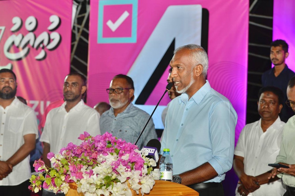 Kadhdhoo international koh, L. Atholhugai ithuru airport akaai transhipment bandhareh hadhaidheynan: Muizzu