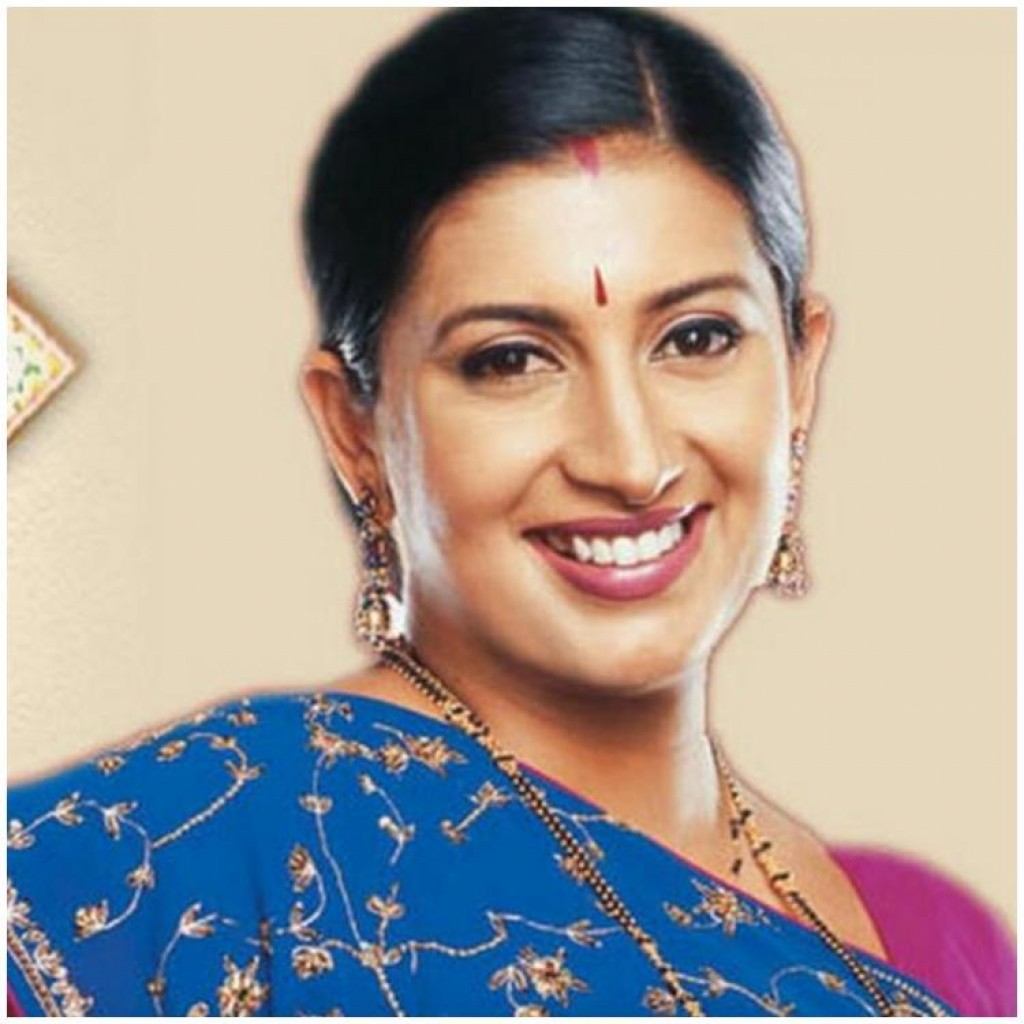 ''Kyunki Saas bhi kabhi bahu thi'' ah 21, Smriti Irani ge haahsa message eh