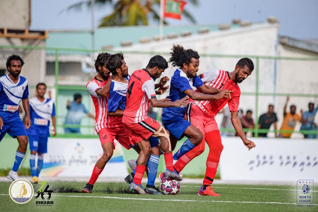 Kulhudhuhfushi ZIGZAG ah bodu molheh, Hanimaadhoo athun Dhihdhoo BX Sports Club ah molheh
