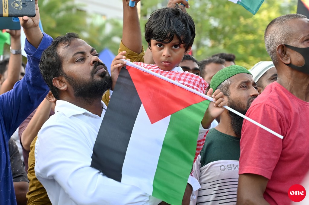 One Photo: Palestine ge haggugai Dhivehin ehvun
