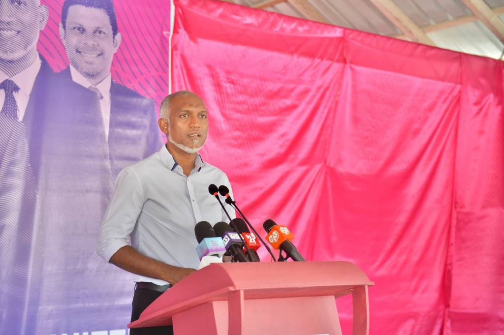 Verikamuge furathama 3 mas therey Raasfinolhu, Maafaru ge ihuthisoas gai himanaidheynan: Muizzu