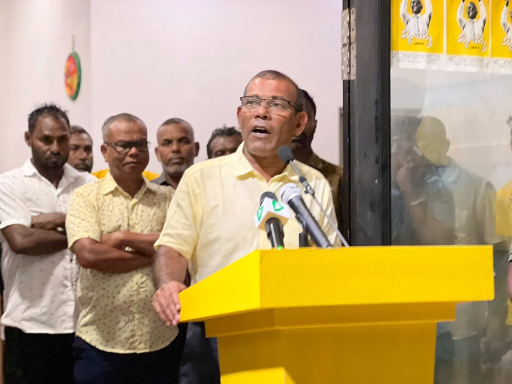 Gan Airport hingan ingereysin shauguverivey, evaahaka abadhuves ahaa: Nasheed