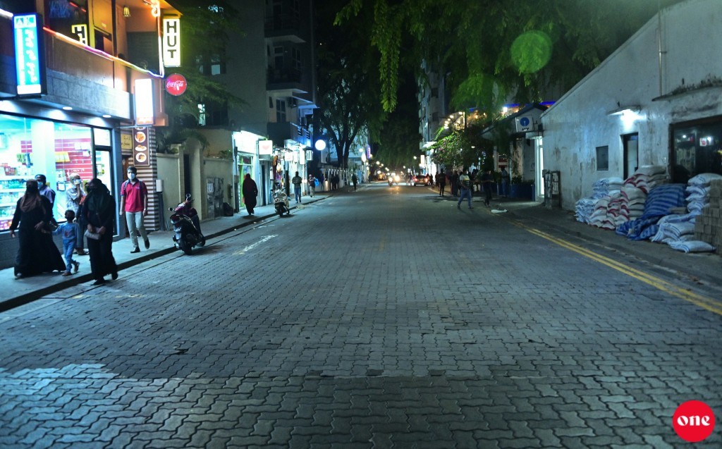 Male' area curfew lifted, some restrictions eased