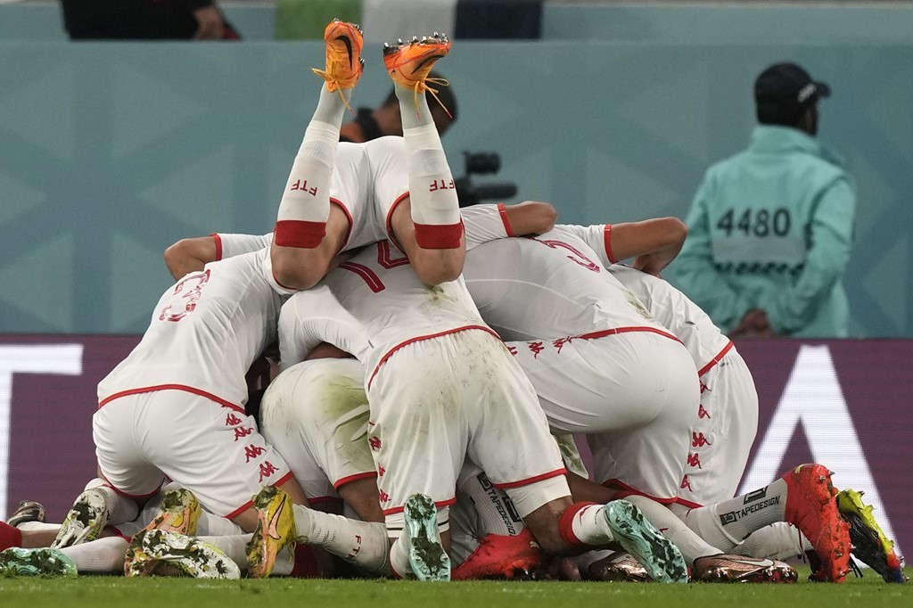 Champion France bali kuri namaves, Tunisia ah hiydhathi alvadhaau eh