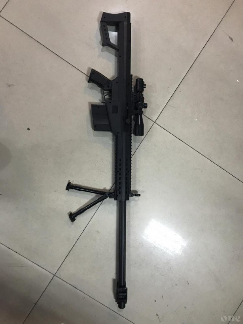 Man taken into custody with airsoft gun