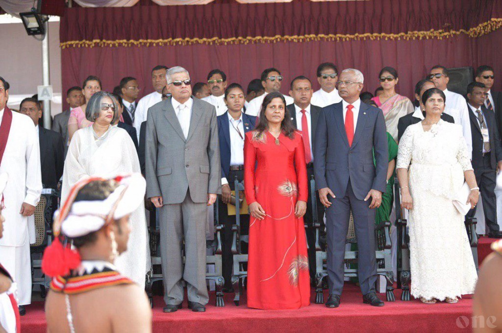 President Solih the honorary Guest of Honor at Sri Lankan Independence Day function