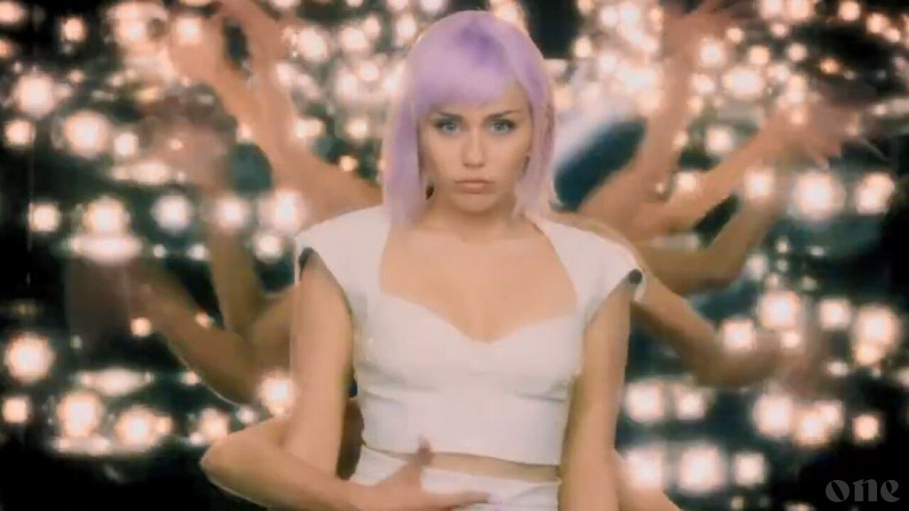 Miley Cyrus featured as a futuristic pop star in Black Mirror Season 5 trailer