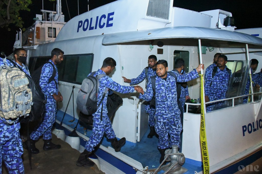#OnePhoto: Bodufinolhu ge operation ah fuluhunnaai sifainge team thah furun