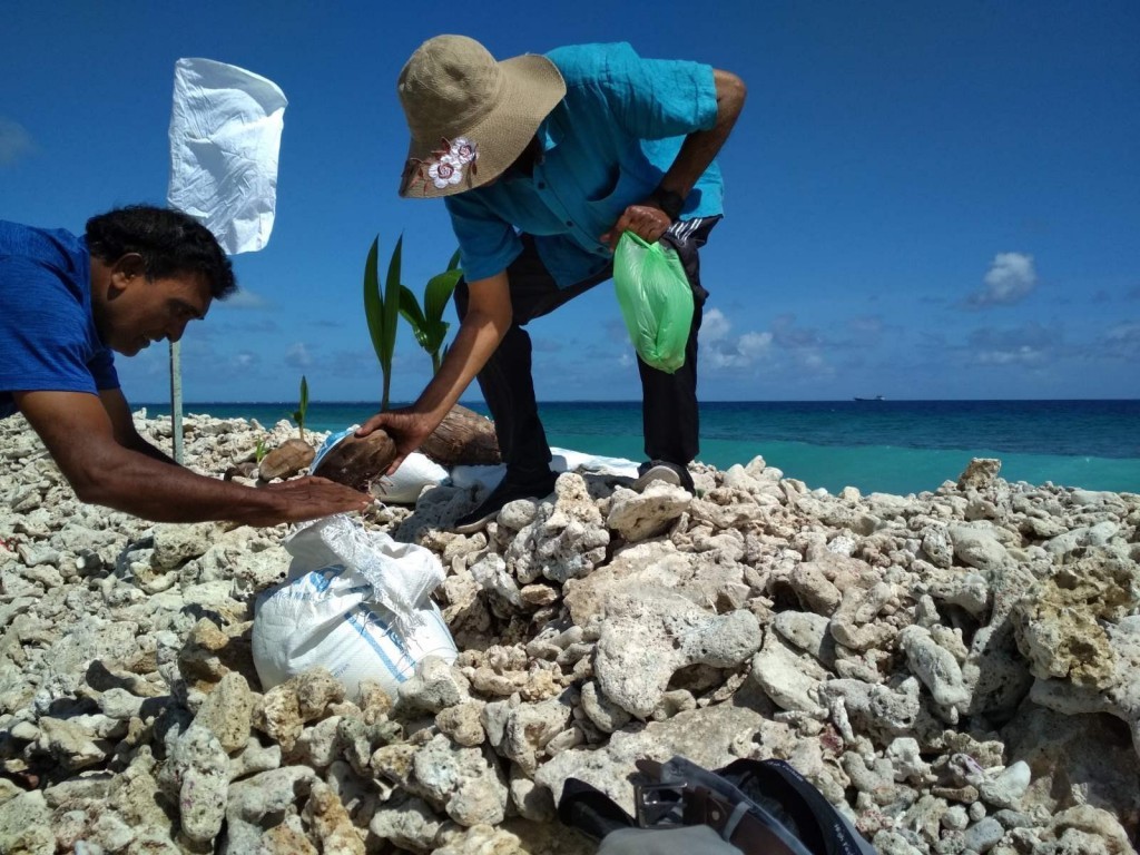 Swell waves at Addu creates new island, named ‘Gaahera’