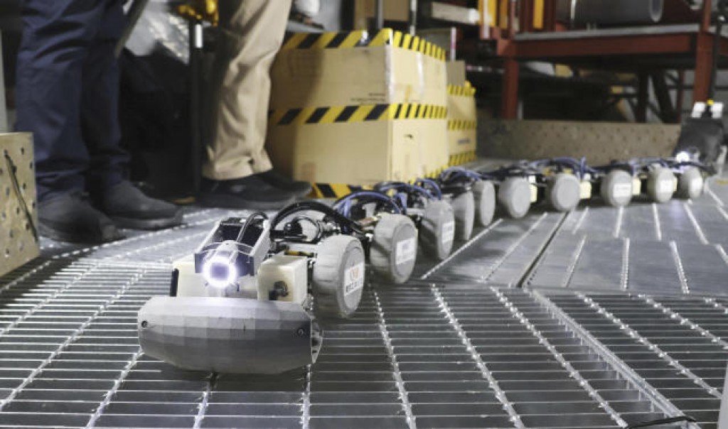 Fukushima Nuclear reactor thakuge haalathu belumah Japan in dhe robot fonuvaifi