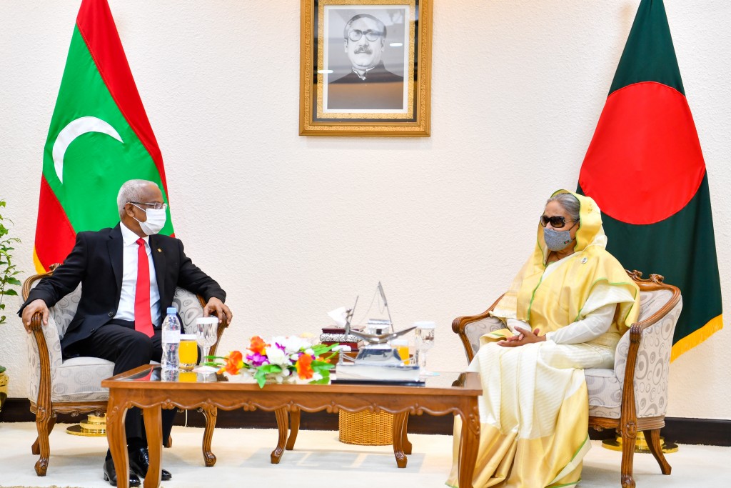 President holds bilateral talks with Prime Minister of Bangladesh
