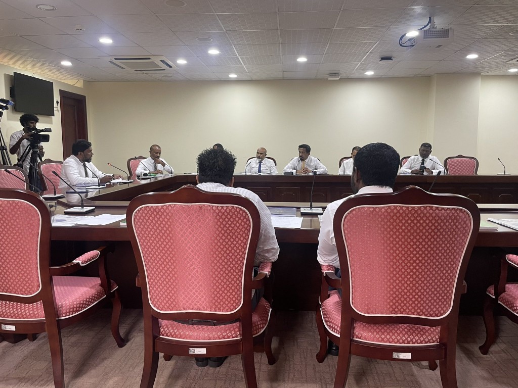 Nasheed vakikuraa jalsaa thakuge riyaasathah Eva aai Afeef ah naadhevey goiy hadhan committee in faaskoffi
