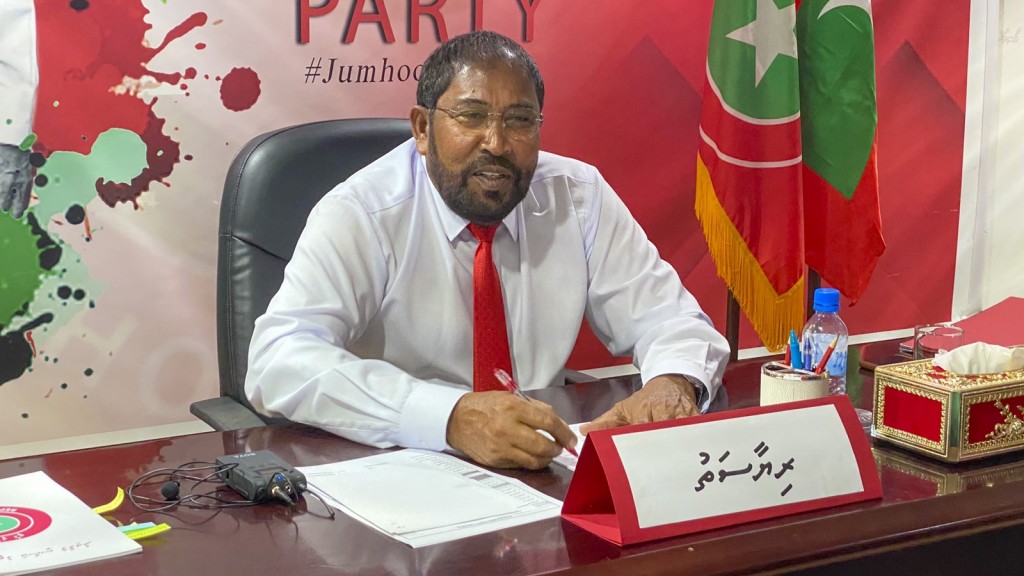 Riyaasee inthihaabah kurimathilavvaakan Raees hissaa kuravvaifaeh nuvey: JP