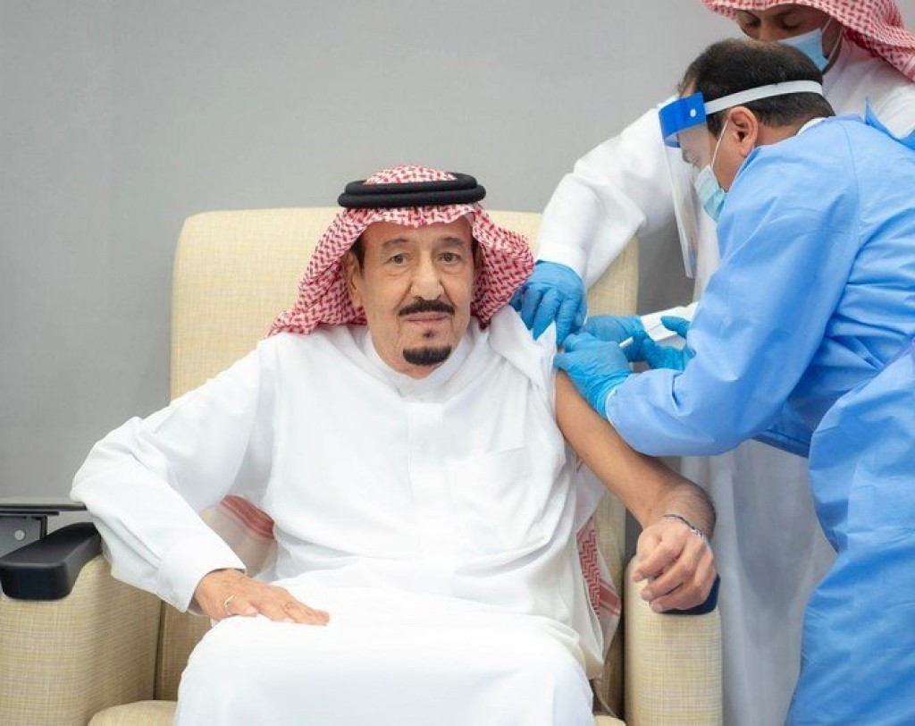 Saudi rasgefaanu Covid vaccine jahssavaifi