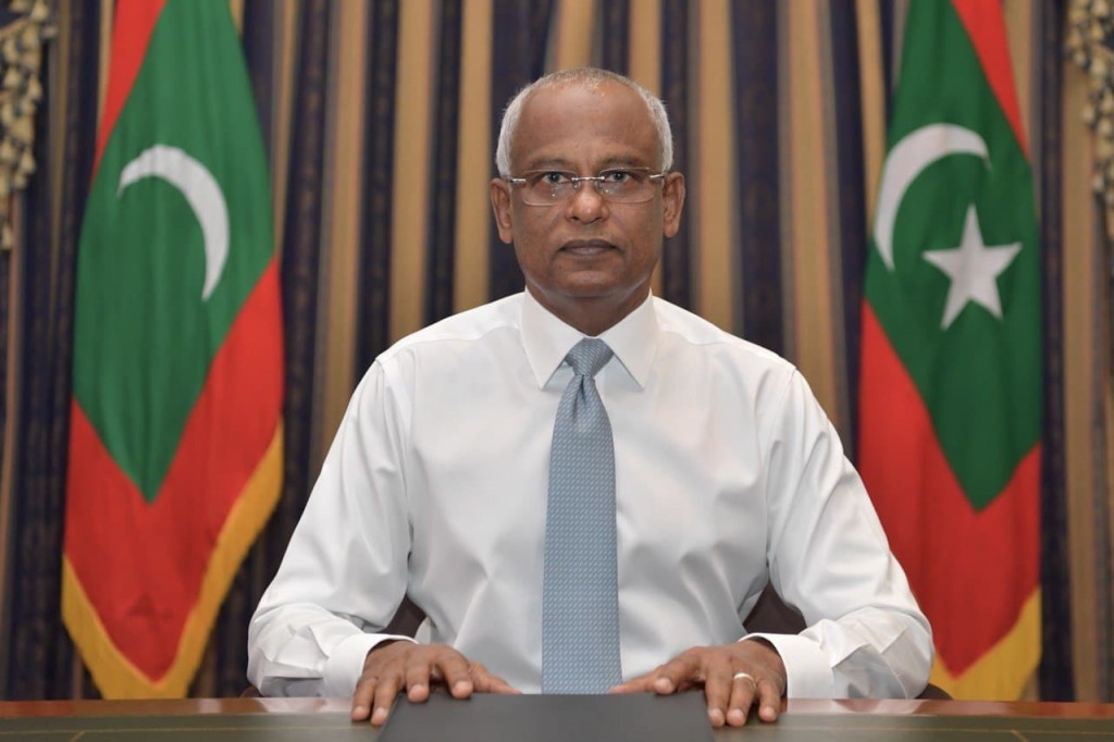 Raees Solih miadhu haveeru 4:00 gai noosverinnaa badhalukurahvanee
