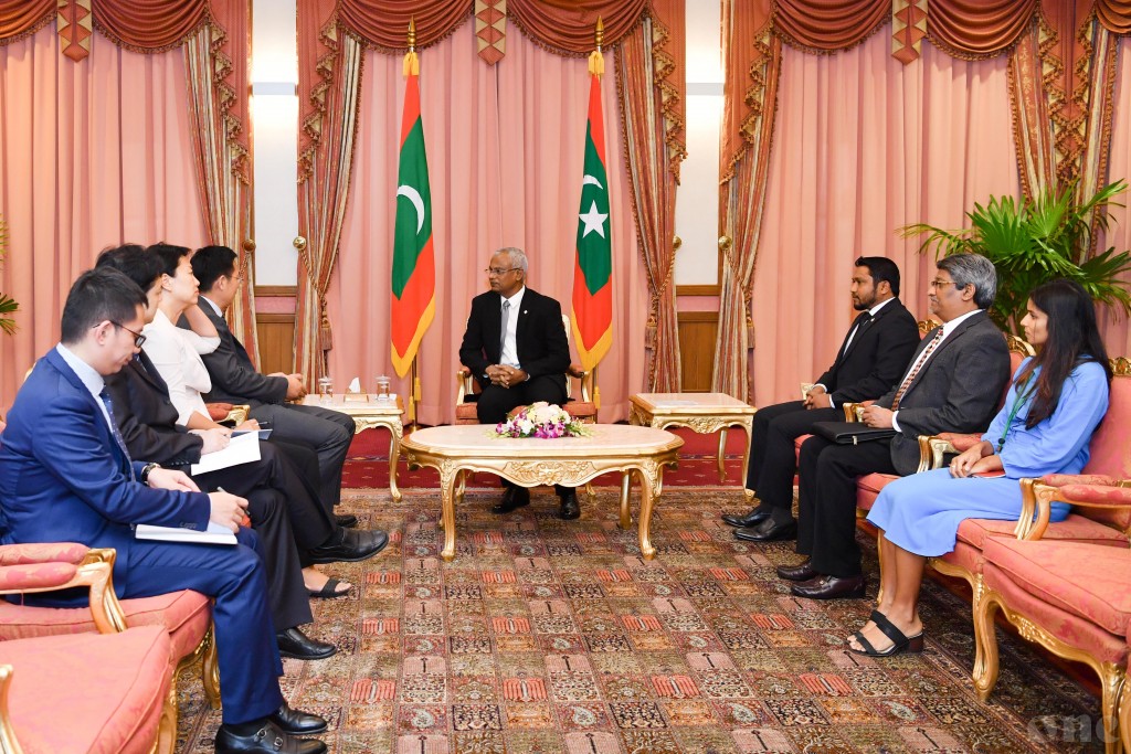 Solih : We will strengthen diplomatic ties with China