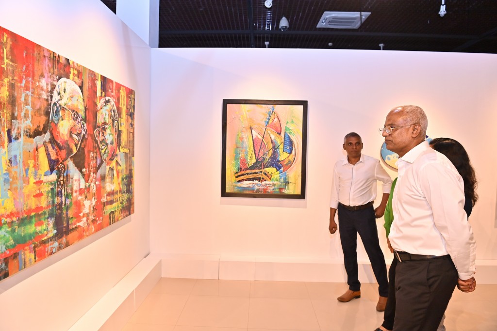 National Art Gallery ge permanent collection Raees hulhuvai dhevvaifi