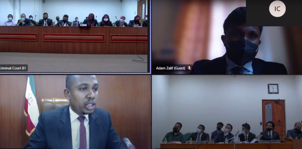 Fuggiri massalaigai Raees Yaameenah kuraa hiyaanaathuge dhauvaain Iss Gaazee thanaazulu vejje