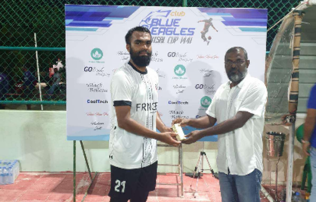 Club Blue Eagles futsal cup: Reyge match thah Vincere adhi Kof in kaamiyaabu kohffi