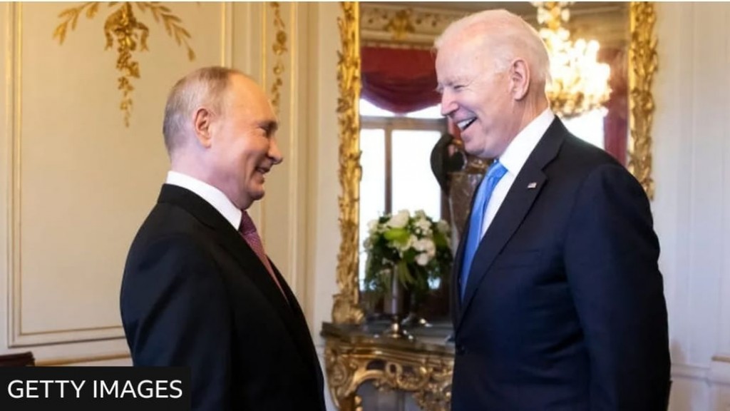 Putin beynunfulhuvanee Raees Biden mi aharu America gai onna riyaasee inthikhaabu kaamiyaabu kurehvvun