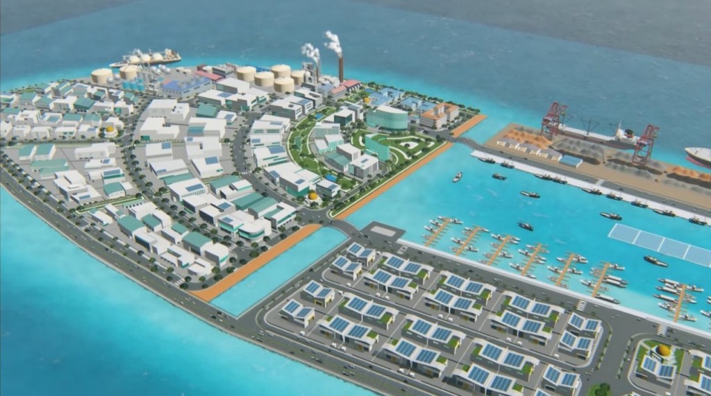 Thilafushi bin hikkumuge massaikai China kunfunyakaa havaalu koffi