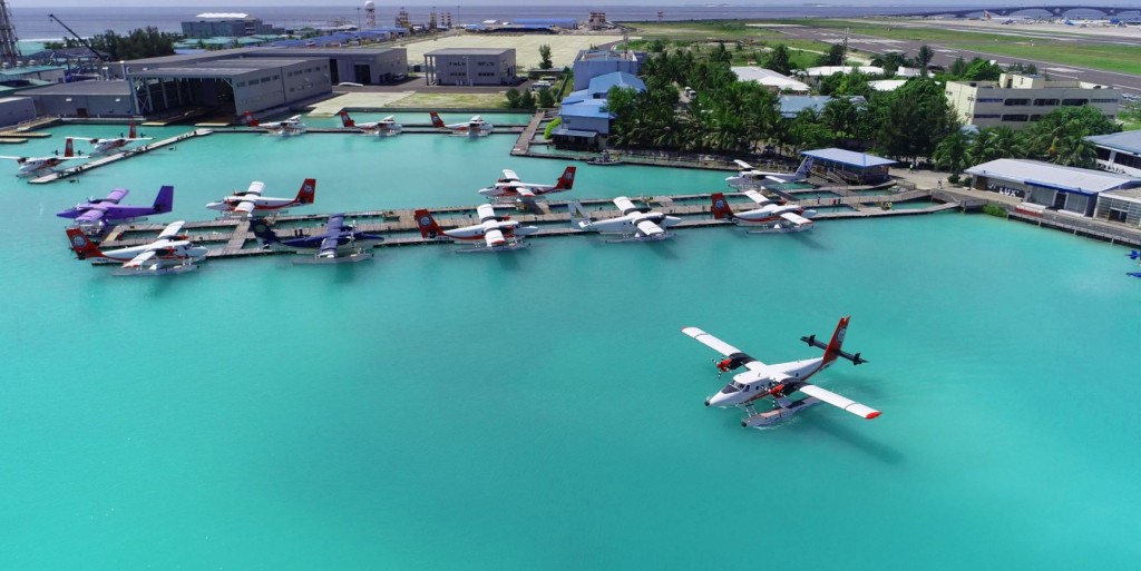 VIA ah jahssaa seaplane thah Hulhumale' mathin udhuhun huhttaalaifi