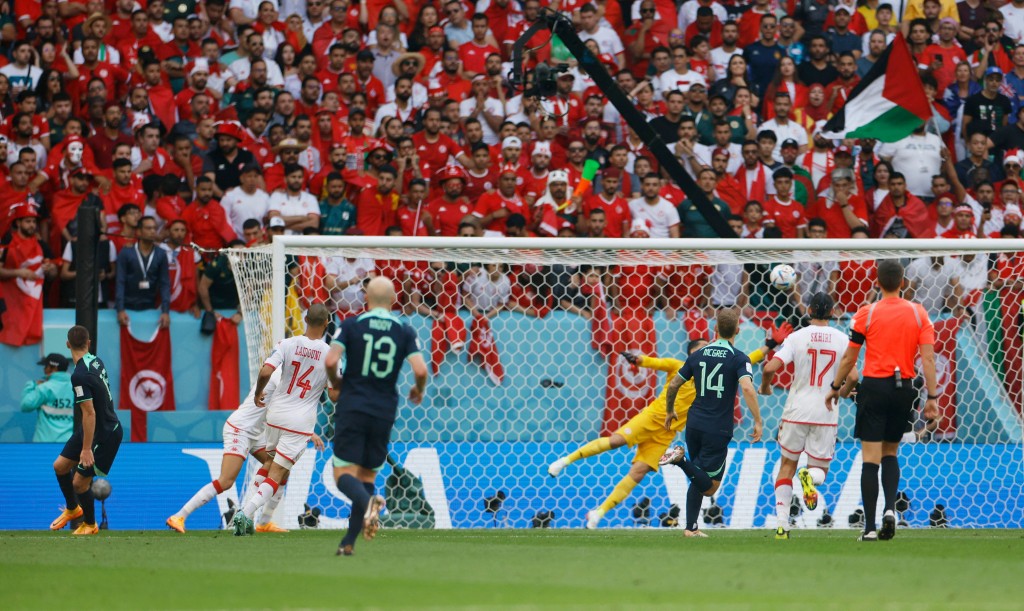 Photo: Qatar World Cup 2022: Tunisia aai Australia bahdhalu kuri match