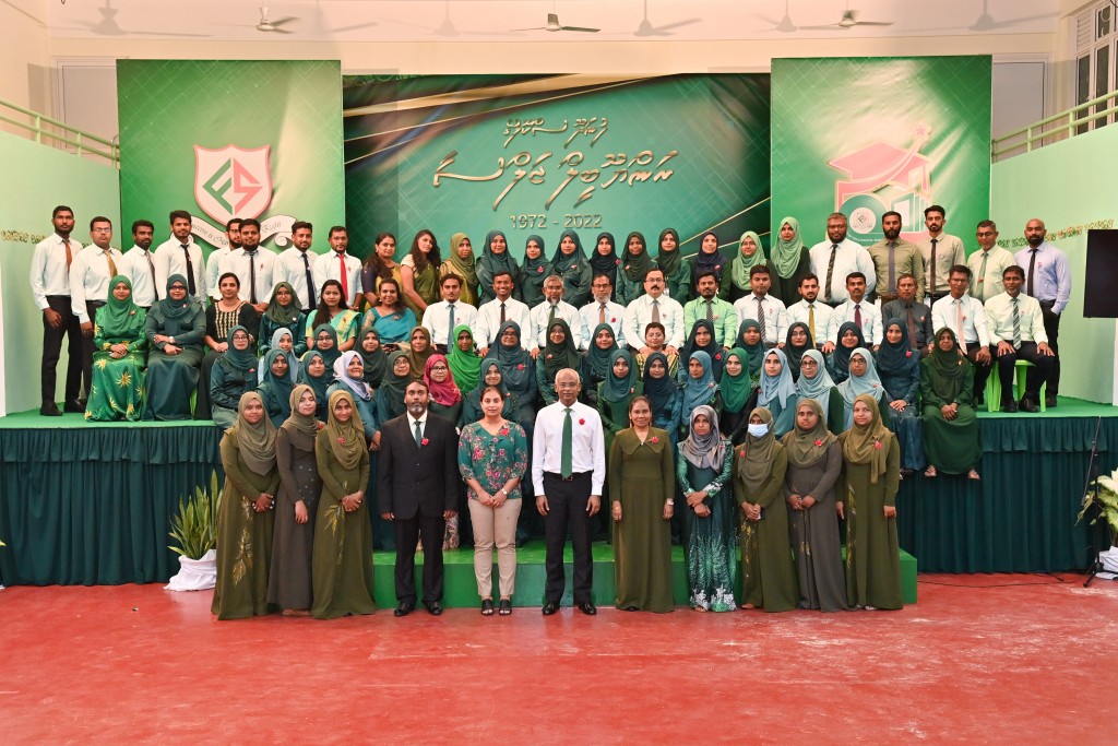 Photo: Funadhoo school ge ranubeel jalsa