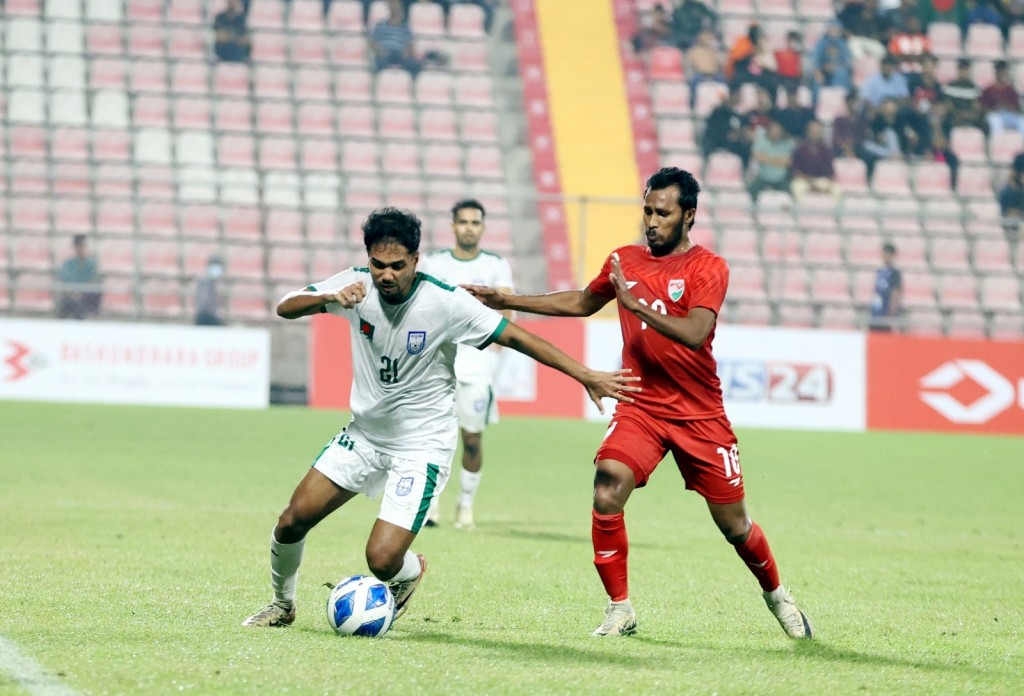 Ekuverikamuge furathama match gai Rajjeyn Bangladesh balikoffi