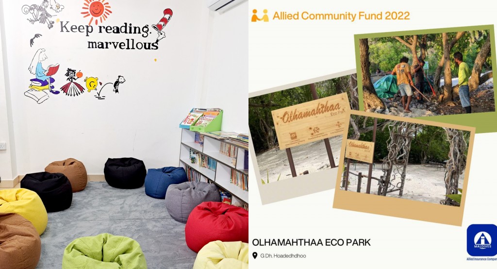 Allied Community fund aai Education fund ah kurimathilaan hulhuvaalaifi