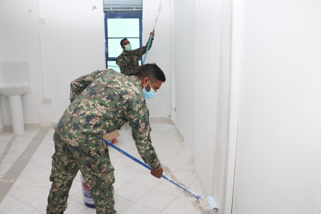 FAM building gai hadhaa flu clinic ge bodubai nimijje