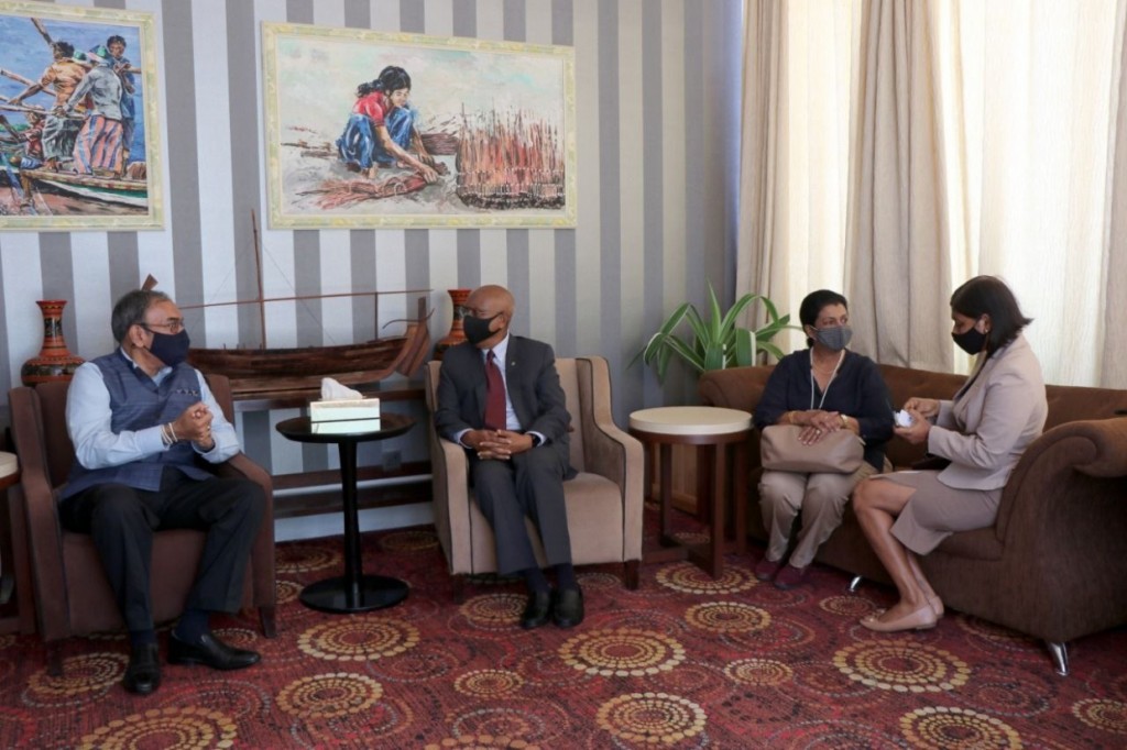 SAARC ge Secretary General Raajje vadaigfenfi
