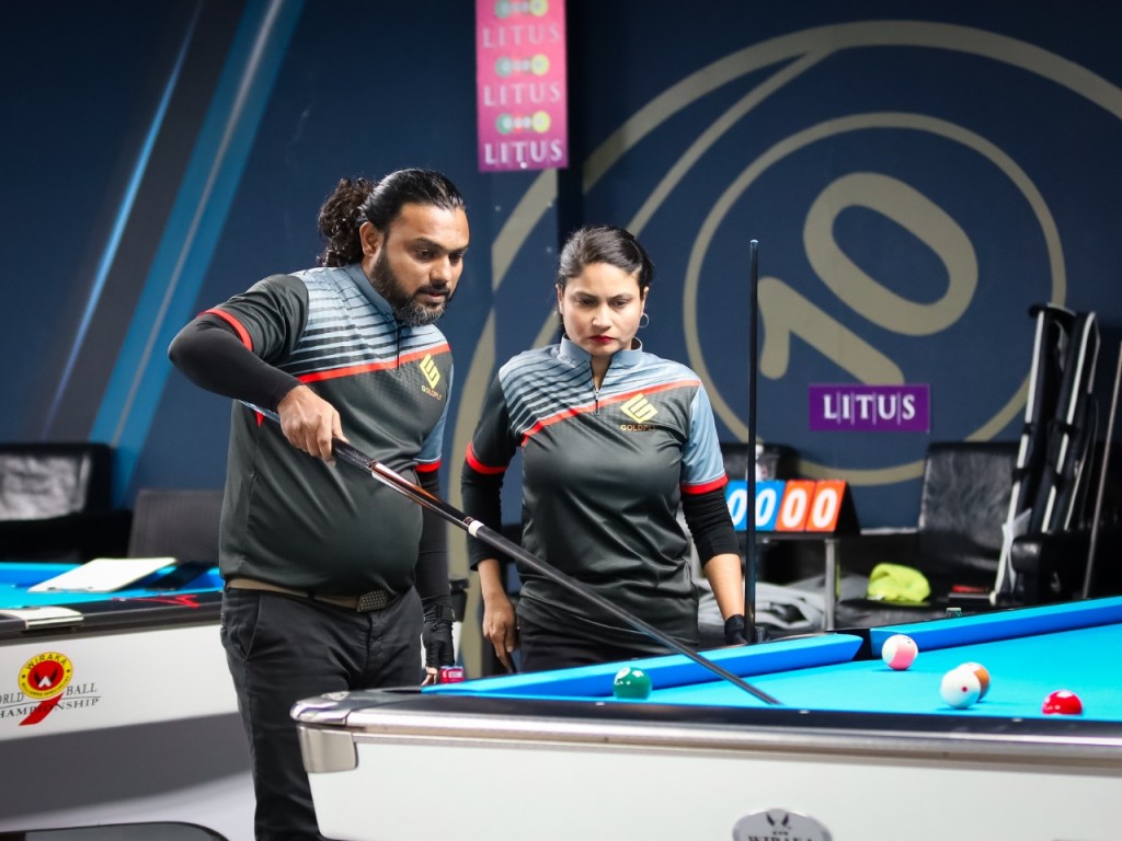 Billiard: Mix doubles champion kan Fayaz aai Dheena ah