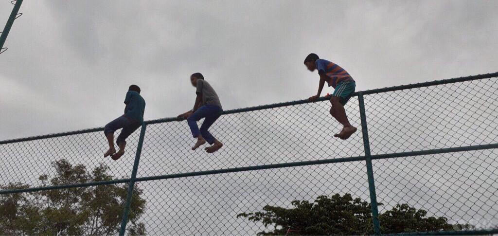 Escaped children from orphanage found near fence