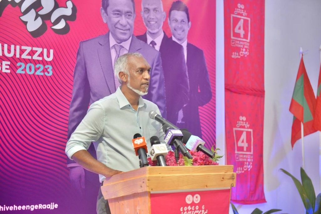 Gaaungoodhoo anburaa hoadhai, Hulhudhuffaaru rayyithunnah iguthisoadhee nafaa hoadhaidhey thanaka hadhaanan: Muizzu