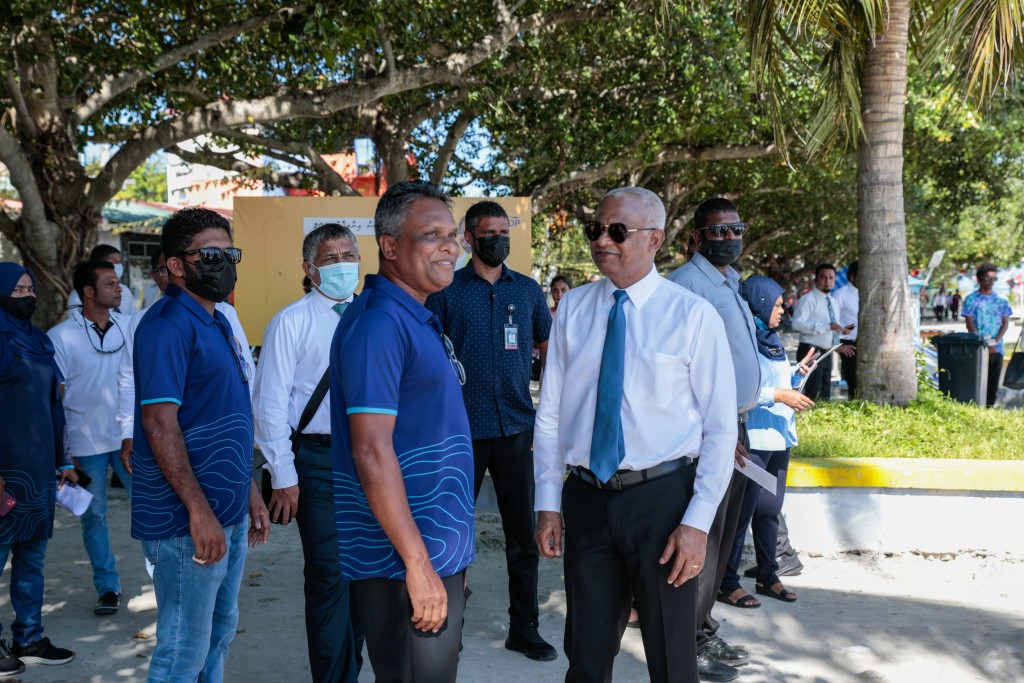 Maafushi council ge dhauvathakah Eid dhuvahu Raees Maafuttah