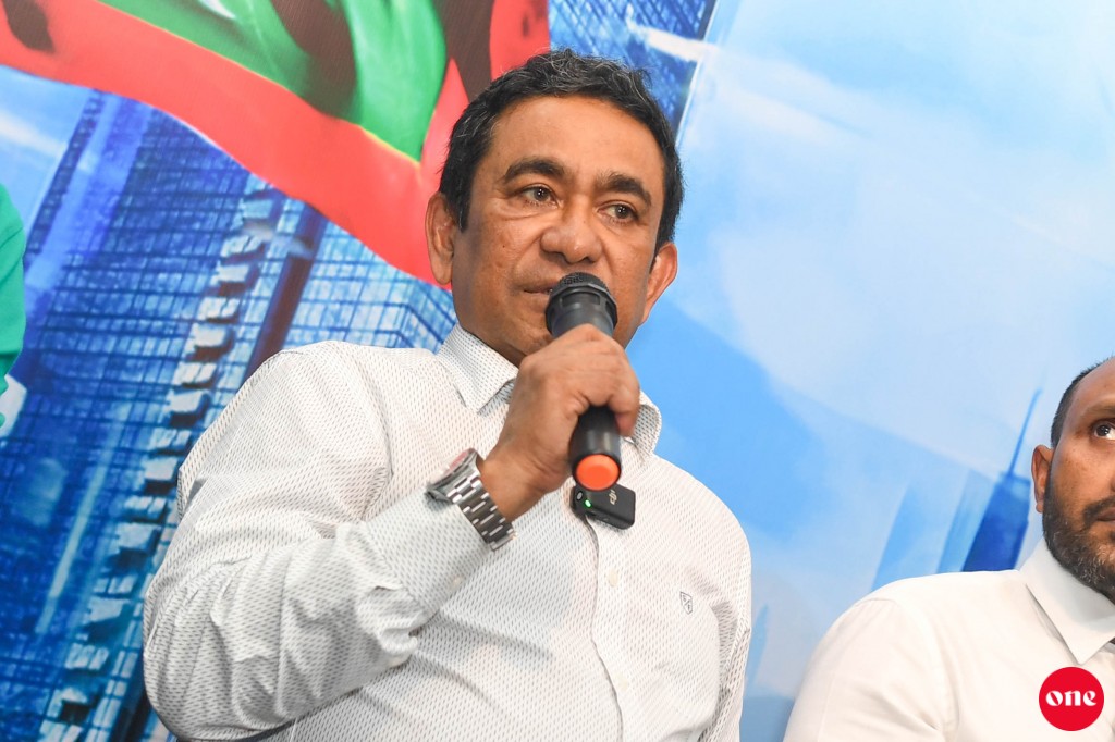 Adhaa kuraane gotheh nuhoadhai dharani ithuru kurumuge zinmaa nagan jeheynee MDP sarukaarun: Yameen