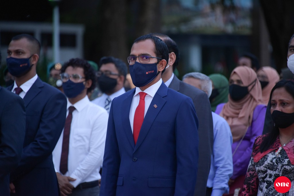 Maleeh ge ithubaaru neikamuge vaahaka Raees ah dhannavan MDP PG group in faaskoffi