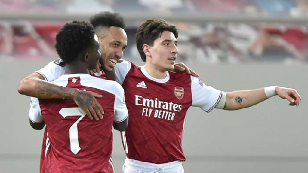 Fahu vaguthu Aubameyang jehi goal aaeku Arsenal gadha 16 ah