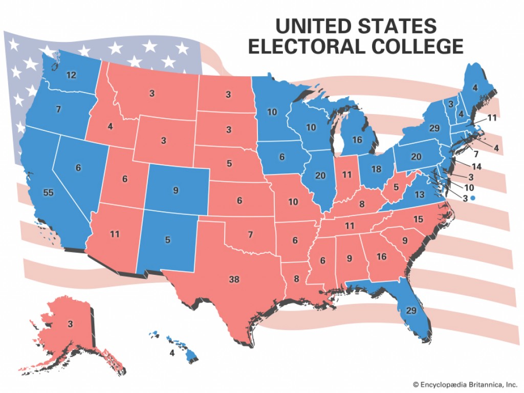 America gai onna Electoral college system akee koba?