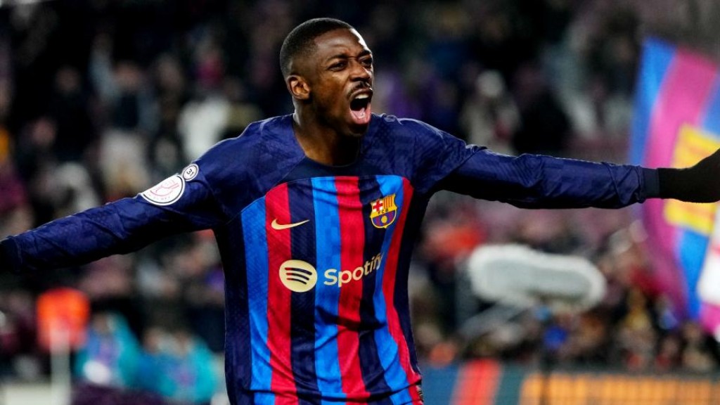 Dembele ge goal in Barca semi ah