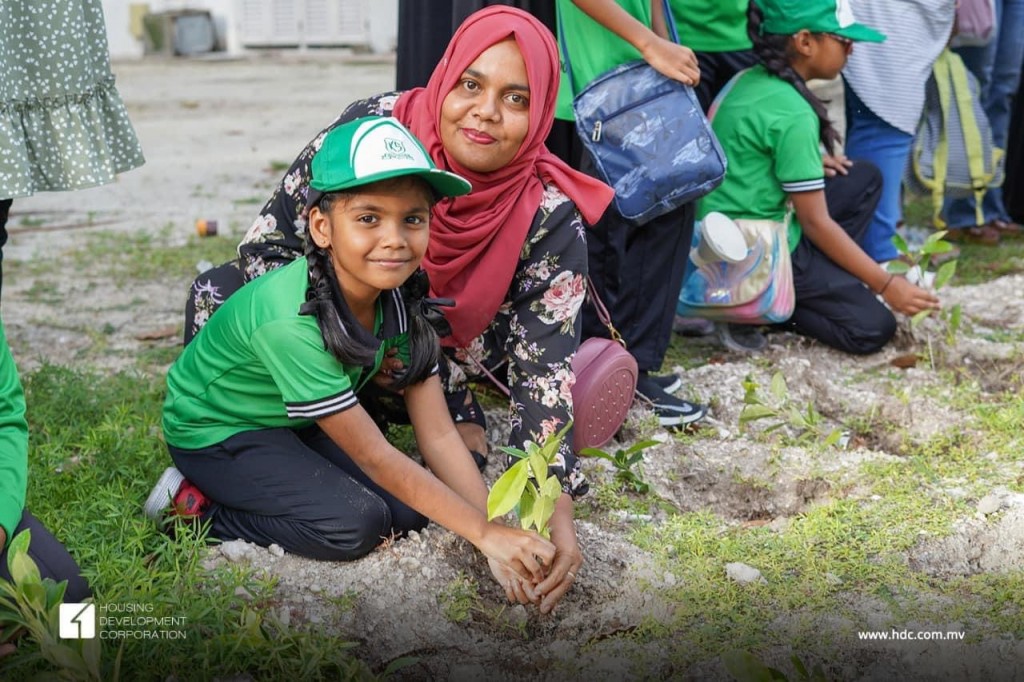 Hulhumale fehi kurumah HDC in School thakaai gulhigen harakaaiythakeh hinganee